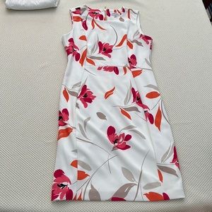 Floral Calvin Klein dress, size 12P